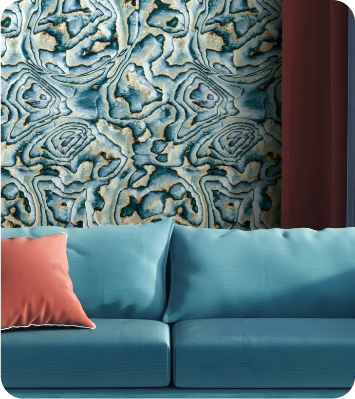 Modern abstract wallpaper pattern for living room